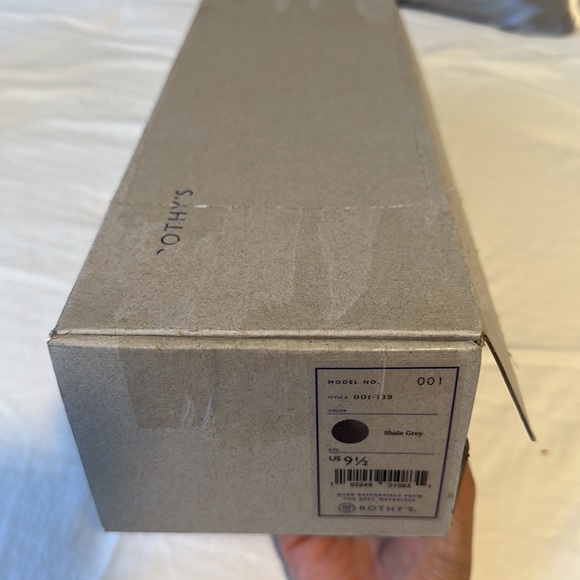 NWT Rothy’s Shale Grey Round Toe - Picture 5 of 8